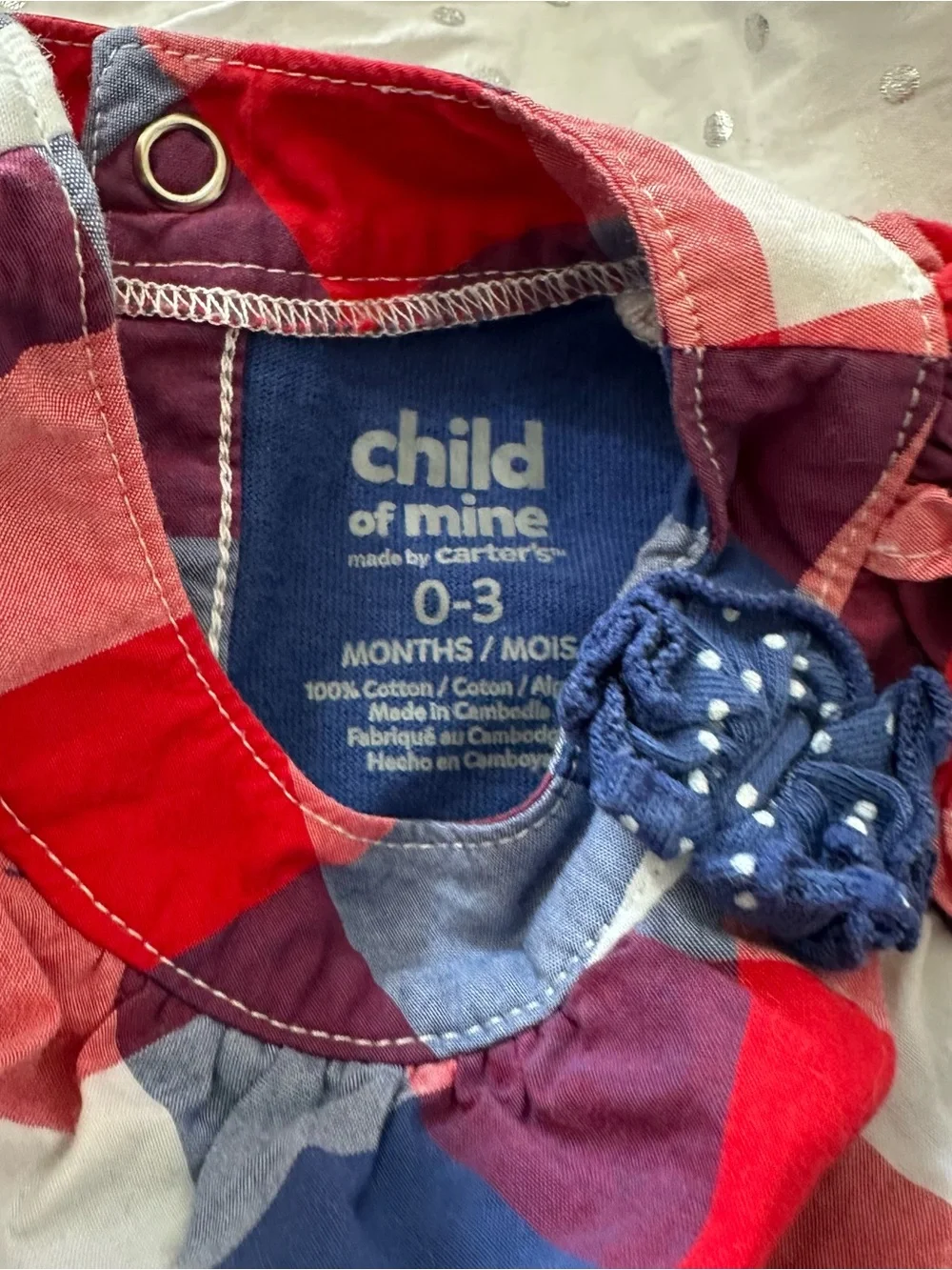 Baby Girl 4pc Bundle 0-6M Gymboree Carter’s Piper & Posie First Impressions